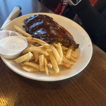 Applebee's Grill + Bar - Jocelyn fell over for the BabyPork Back Ribs and she devoured the 1/2Rack. - American Near Me - Fontana, California Applebee's Grill + Bar - Jocelyn fell over for the BabyPork Back Ribs and she devoured the 1/2Rack. - American Near Me - Fontana, California