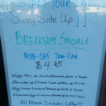 Sunnyside Up - Another day, another place with amazing breakfast specials! - Breakfast & Brunch Near Me - Hudson, Florida