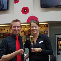 Poppi Coffee & Wine Bar - Liesbeth, our barista & René, our wine guy