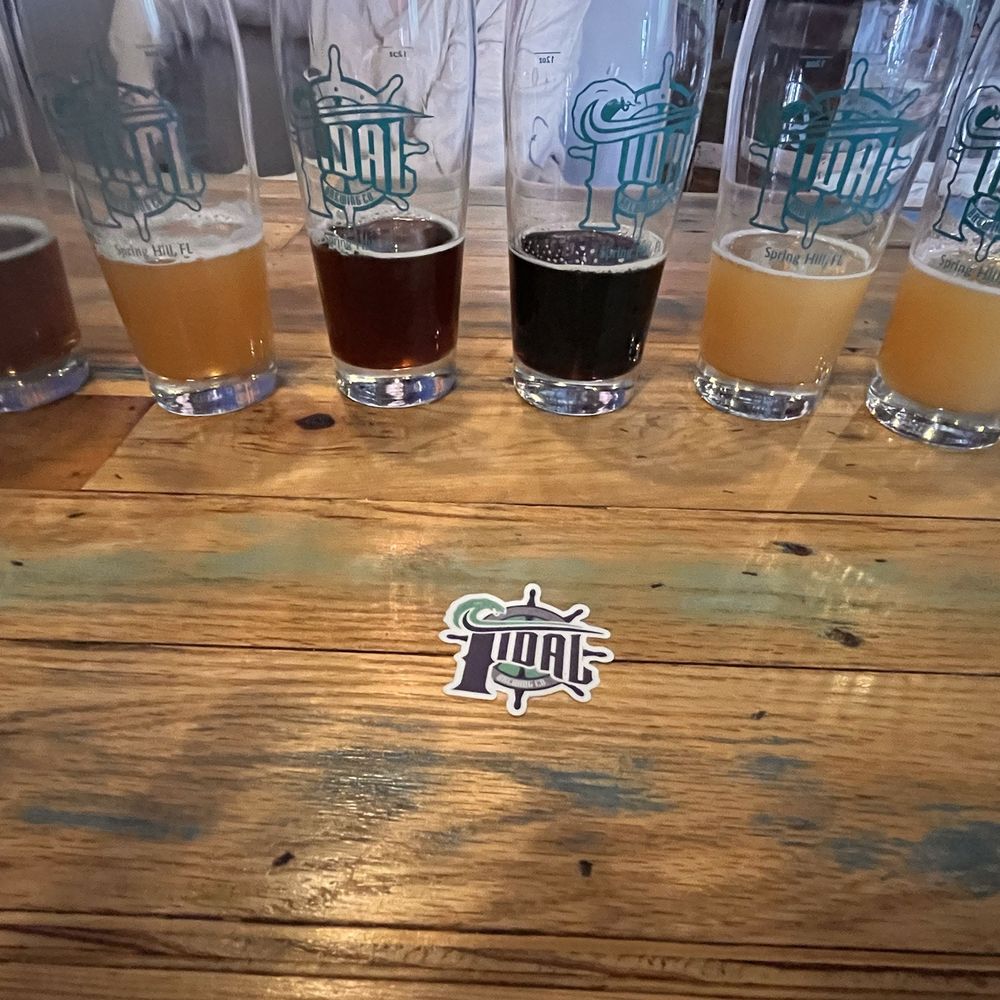 Tidal Brewing - No flights but unlimited 4 oz pours - Breweries Near Me - Spring Hill, Florida Tidal Brewing - No flights but unlimited 4 oz pours - Breweries Near Me - Spring Hill, Florida