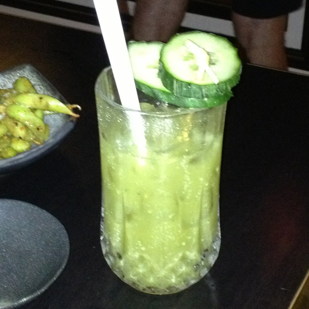 Crane Bar Restaurant - A cucumber mule creation. - Sushi Bars Near Me - Potts Point, NSW