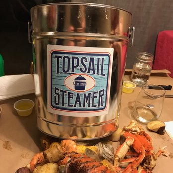 Topsail Steamer - The Steamer Bucket! - Seafood Near Me - Surf City, North Carolina Topsail Steamer - The Steamer Bucket! - Seafood Near Me - Surf City, North Carolina