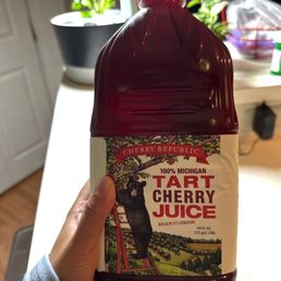 100% Michigan tart cherry juice