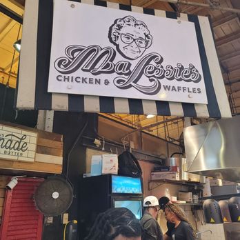 Ma Lessie's Chicken and Waffles - The sign - Waffles Near Me - Philadelphia, Pennsylvania