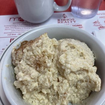 Uncle Mike’s Diner - Homemade rice pudding, my favorite - Diners Near Me - North Providence, Rhode Island