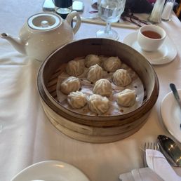 Shanghai Steamed Pork Dumplings (10 Pcs) 上海小笼包 Shanghai Steamed Pork Dumplings (10 Pcs) 上海小笼包
