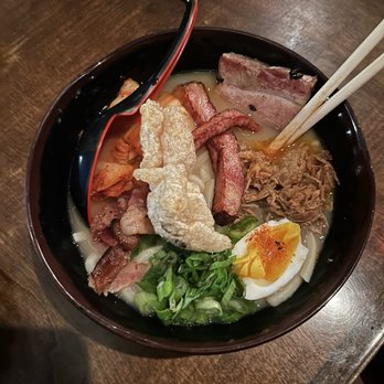 Sosoba - Mic Drop - flavor was so good! definitely more of a comfort soup you eat when sick - Ramen Near Me - Flagstaff, Arizona Sosoba - Mic Drop - flavor was so good! definitely more of a comfort soup you eat when sick - Ramen Near Me - Flagstaff, Arizona