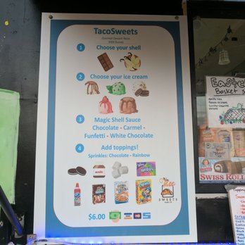Taco Sweets - Ice Cream Tacos - Desserts Near Me - Austin, Texas Taco Sweets - Ice Cream Tacos - Desserts Near Me - Austin, Texas