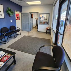 Southwestern Hearing Centers - Waiting area with coffee station