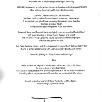 Torme - Menu 2022-07-11 - Italian Near Me - Prescott, Arizona Torme - Menu 2022-07-11 - Italian Near Me - Prescott, Arizona