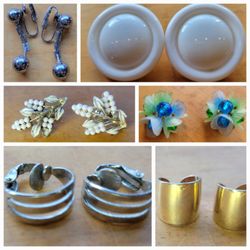 The Shop at Catskills Junction - Vintage to New clip earrings are available.