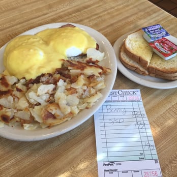 Apple Ridge Cafe - Eggs Benedict special they have on Sunday. - American Near Me - Wheat Ridge, Colorado