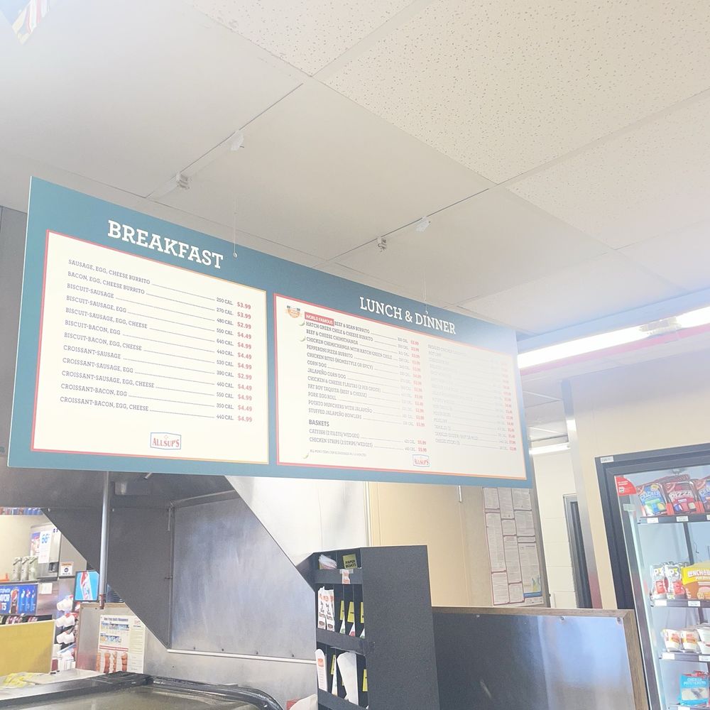 Allsup's Convenience Store - Menu - Convenience Stores Near Me - Dalhart, Texas Allsup's Convenience Store - Menu - Convenience Stores Near Me - Dalhart, Texas