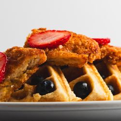 Potheads Pueblo - Chicken and Waffles