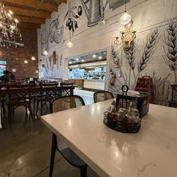 Sicily's Pizzeria & Subs - Inside dining area