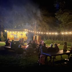 Rustic Acres RV Resort & Campground - Our fire pit stage hosts live performances from local artists.  Check online or follow us on social media for updates.