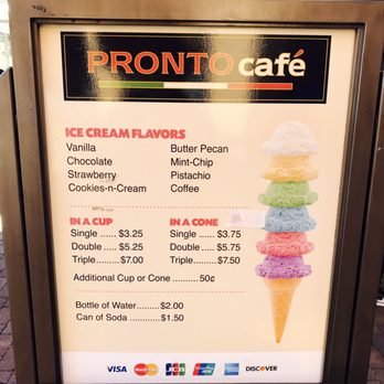 Pronto Cafe Ice Cream Stand - Ice Cream & Frozen Yogurt Near Me - Commerce, California