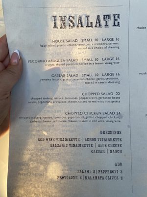 Menu photo 4 MA'S Italian Kitchen Burbank, CA