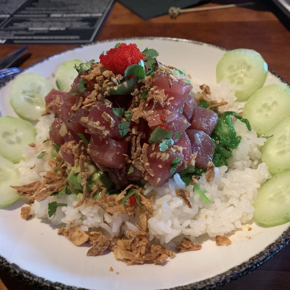 Tommy's Tavern + Tap - Salmon Poke Bowl - American Near Me - Edison, New Jersey