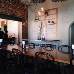 Olie & Ari - Communal table spot in the middle
