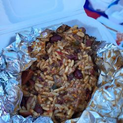 Haitian Exotica - Red beans and rice - order this!