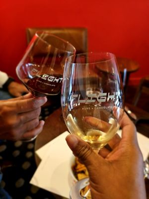Flight Wine + Chocolate by null