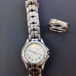 Fast-Fix Jewelry and Watch Repairs - Chandler - A destroyed watch and a broken ring that I paid $150 to be screwed over on.