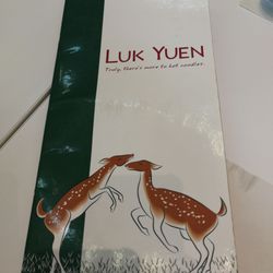 Luk Yuen Menu