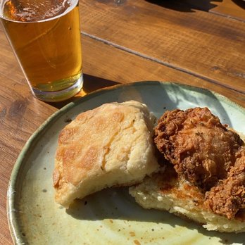 The Little Darlin' - Chicken biscuit from brunch - American Near Me - Austin, Texas The Little Darlin' - Chicken biscuit from brunch - American Near Me - Austin, Texas