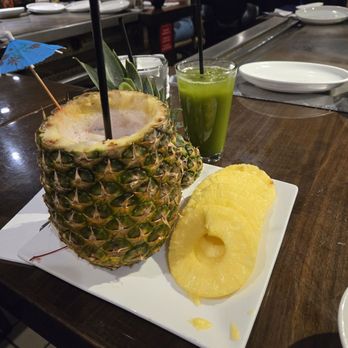 Shogun Restaurant - Pineapple drink - Japanese Near Me - Temecula, California