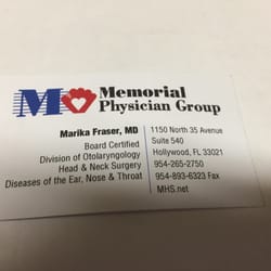 Marika Fraser, MD - Memorial Healthcare System