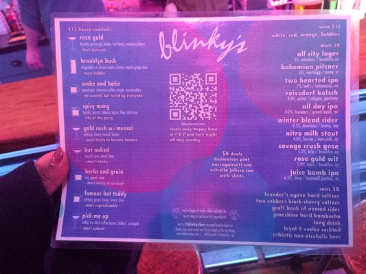 Menu photo 3 Blinky's Bar Brooklyn, NY Menu photo 3 Blinky's Bar Brooklyn, NY