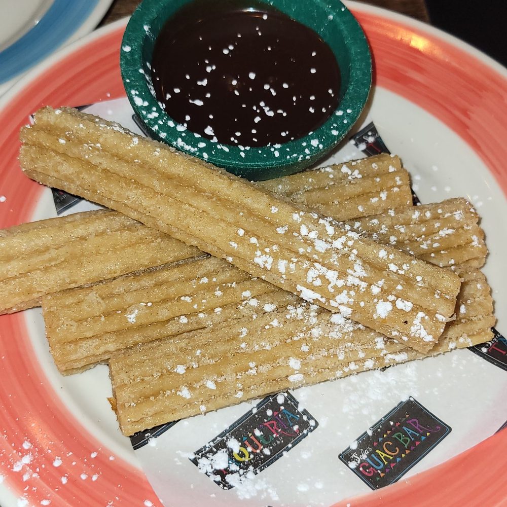 Sofia's Taqueria Old Bridge - Churros with chocolate dipping sauce - Mexican Near Me - Old Bridge, New Jersey Sofia's Taqueria Old Bridge - Churros with chocolate dipping sauce - Mexican Near Me - Old Bridge, New Jersey