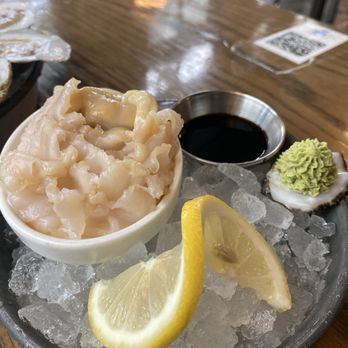 Taylor Shellfish Oyster Bar - GEODUCK SASHIMI* - Seafood Near Me - Seattle, Washington Taylor Shellfish Oyster Bar - GEODUCK SASHIMI* - Seafood Near Me - Seattle, Washington