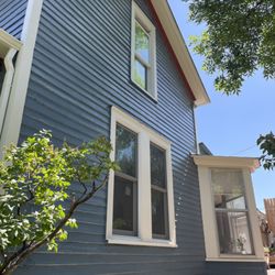 All Painting Plus 2 - Prep work on this side was thorough, it was badly weathered and they took care of it to ensure a good foundation.