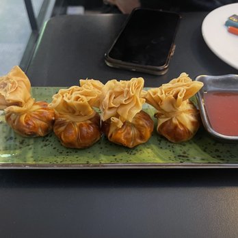 YumCha Milk Market - Crab & Cheese Rangoon Purses - Asian Fusion Near Me - Denver, Colorado