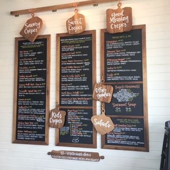 Crepe Crazy - Menu - Creperies Near Me - Austin, Texas