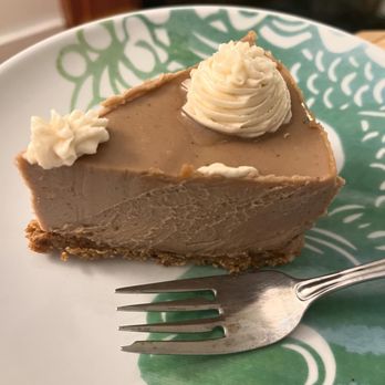 Springhouse - A slice of their cheesecake - this one was chai flavoured. - Vegetarian Near Me - Halifax, Nova Scotia Springhouse - A slice of their cheesecake - this one was chai flavoured. - Vegetarian Near Me - Halifax, Nova Scotia