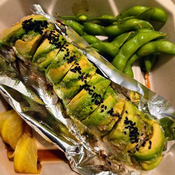 Hanaya Sushi Cafe - Caterpillar Roll - Japanese Near Me - San Diego, California