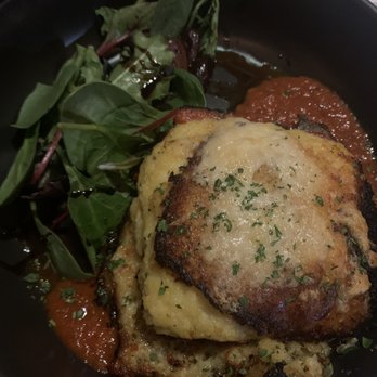 Brick & Fire Bistro - Polenta lasagna - Mediterranean Near Me - Eureka, California Brick & Fire Bistro - Polenta lasagna - Mediterranean Near Me - Eureka, California