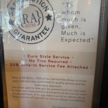 RA Bistro - Says it all!!! - New American Near Me - Lynchburg, Virginia RA Bistro - Says it all!!! - New American Near Me - Lynchburg, Virginia