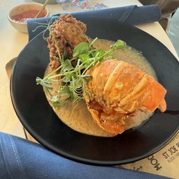 Lobster tail appetizer