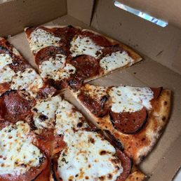 Personal size pizza...... The only type you could get.