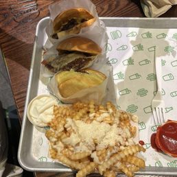 The new truffle burger. The new truffle burger.
