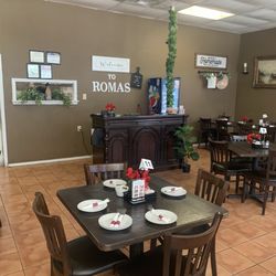 Roma’s Italian Restaurant - Elegant yet simple ambiance.