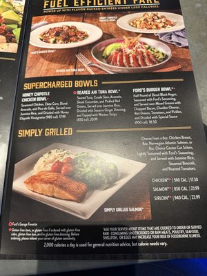 Menu photo 6 Ford's Garage Boynton Beach Boynton Beach, FL