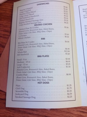 Menu photo 2 Clearview Barbecue Columbus, GA