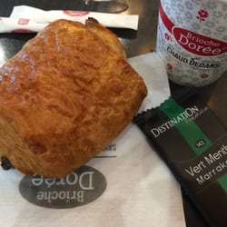 Brioche Dorée - Chocolatine et thé vert à la menthe