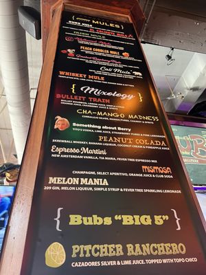 Menu photo 1 Bub's at the Ballpark San Diego, CA Menu photo 1 Bub's at the Ballpark San Diego, CA