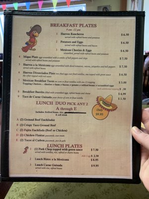 Menu photo 1 Don Raffas Mexican Restaurant Bacliff, TX